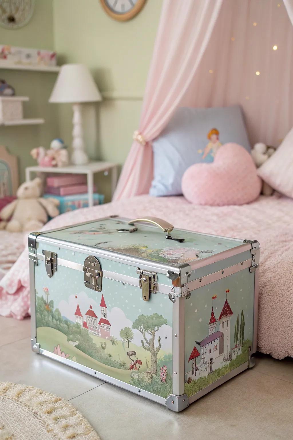 Fairy tale themes spark the imagination.