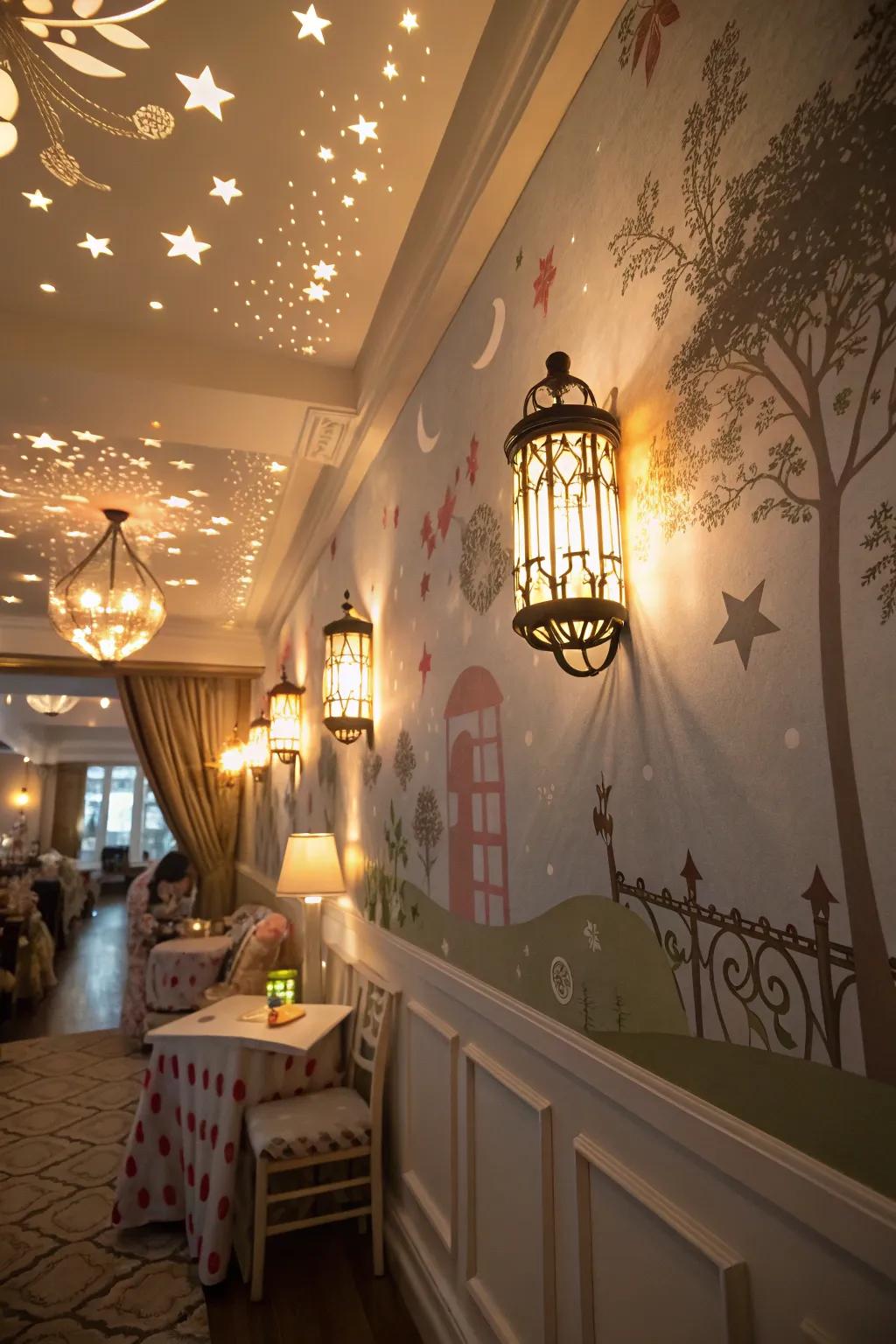 Fun loving designs in sconces introduce a quirky touch to your house.