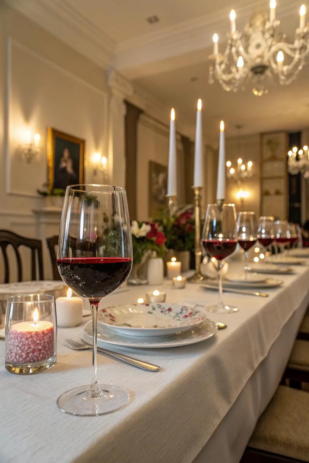 Toast to new beginnings with elegant drinking vessels.