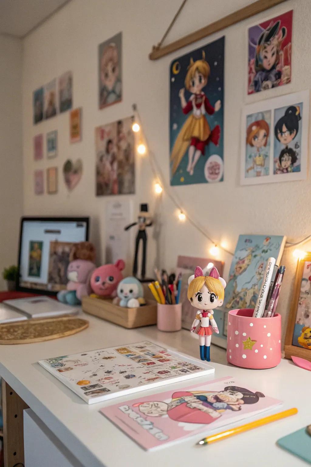 Finalize your room with captivating animation accessories.