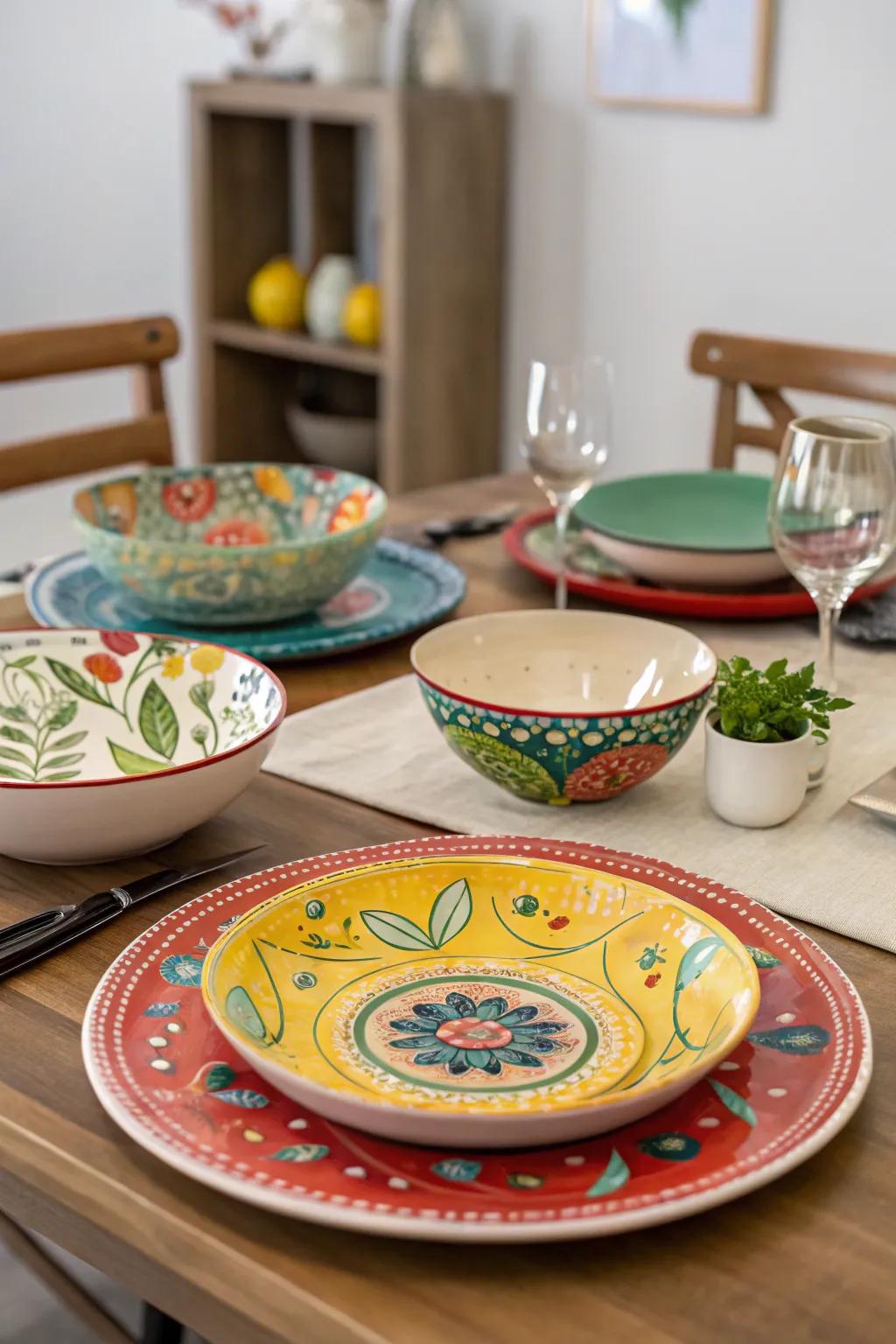 Make dining personal using creative show.