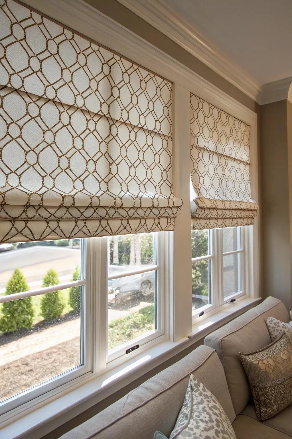 Bespoke Classic blinds offer a tailored touch to window personal space.