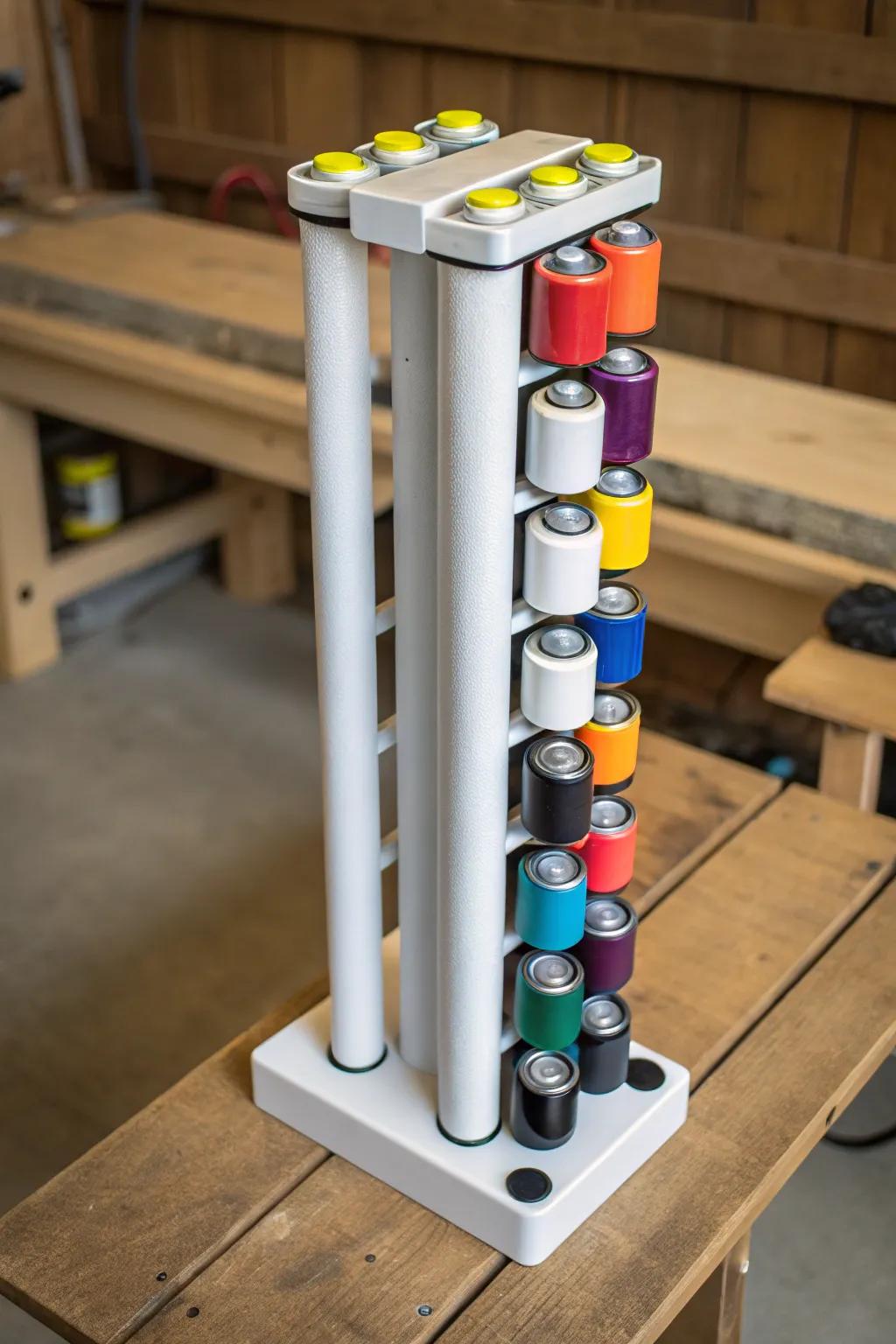 Upgrade your workspace with a spray paint system that mixes style.