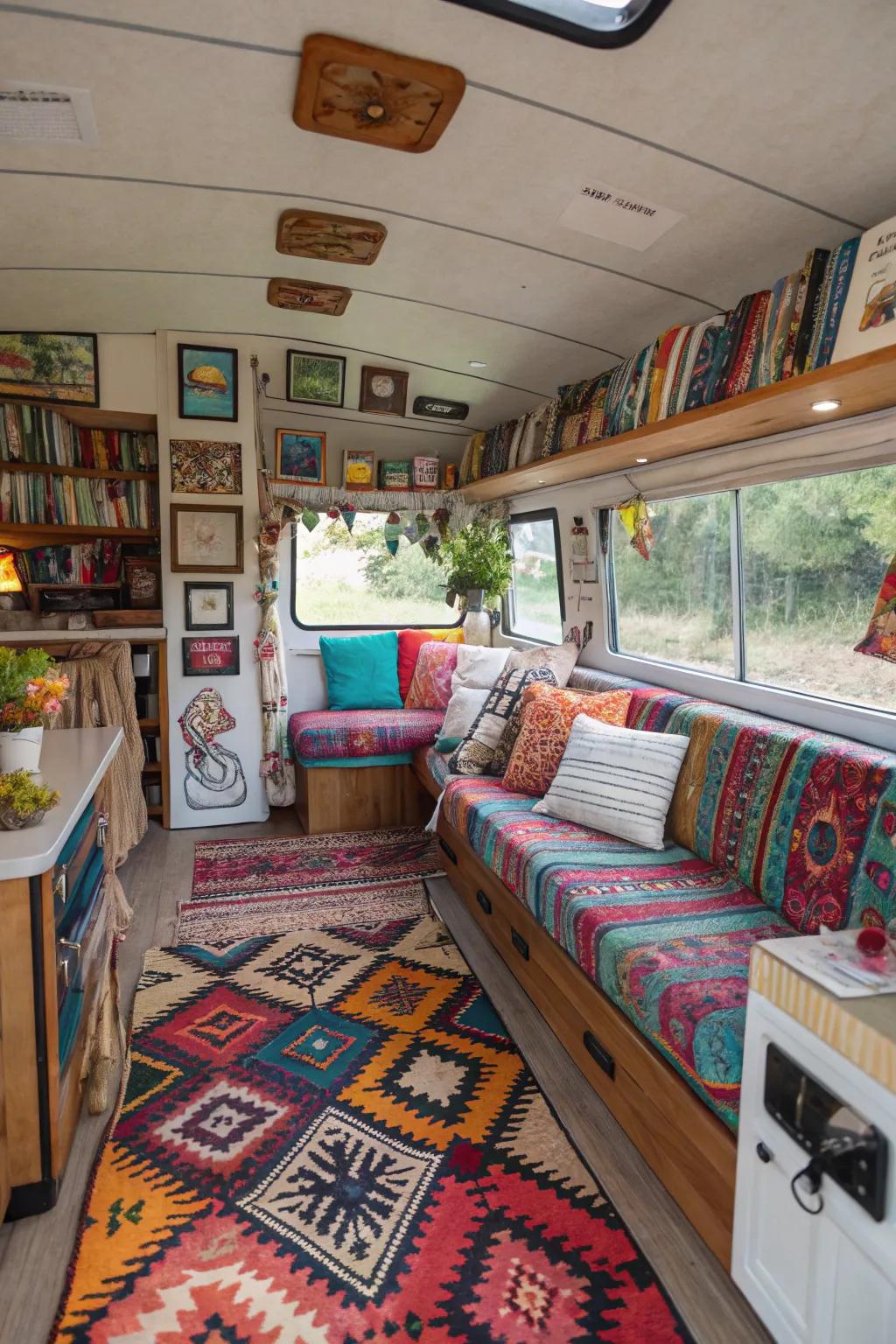 Diverse fusion incorporates ingenuity and uniqueness to this RV.