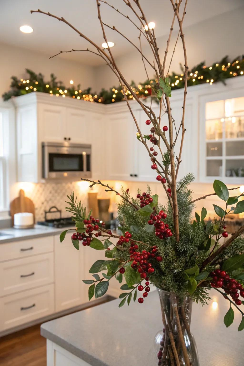 Ushering the outdoors inside with inherent components.