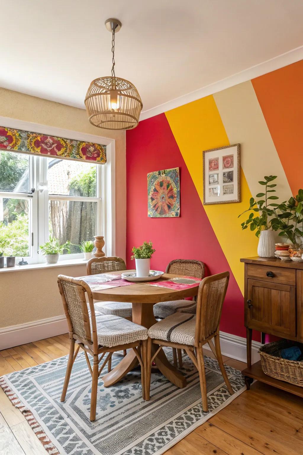 A statement wall introduces bold character.