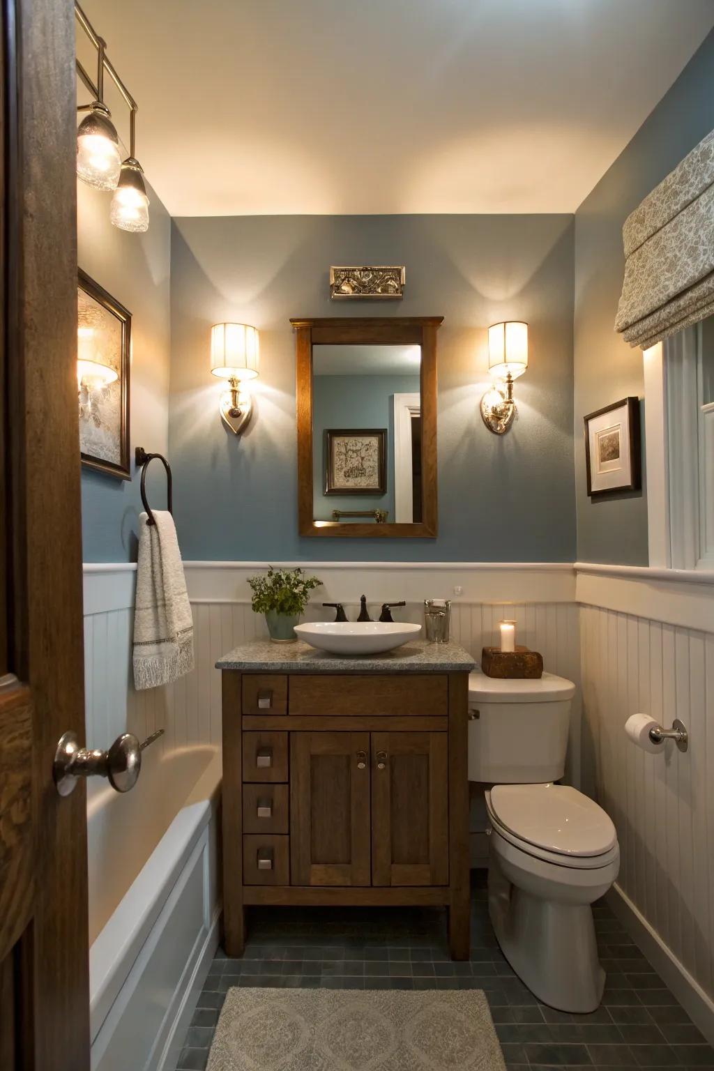 Astute illumination enhances mood and usability.