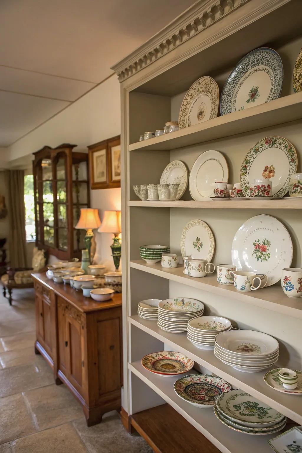 Collections contribute depth and recount a story in Southern homes.