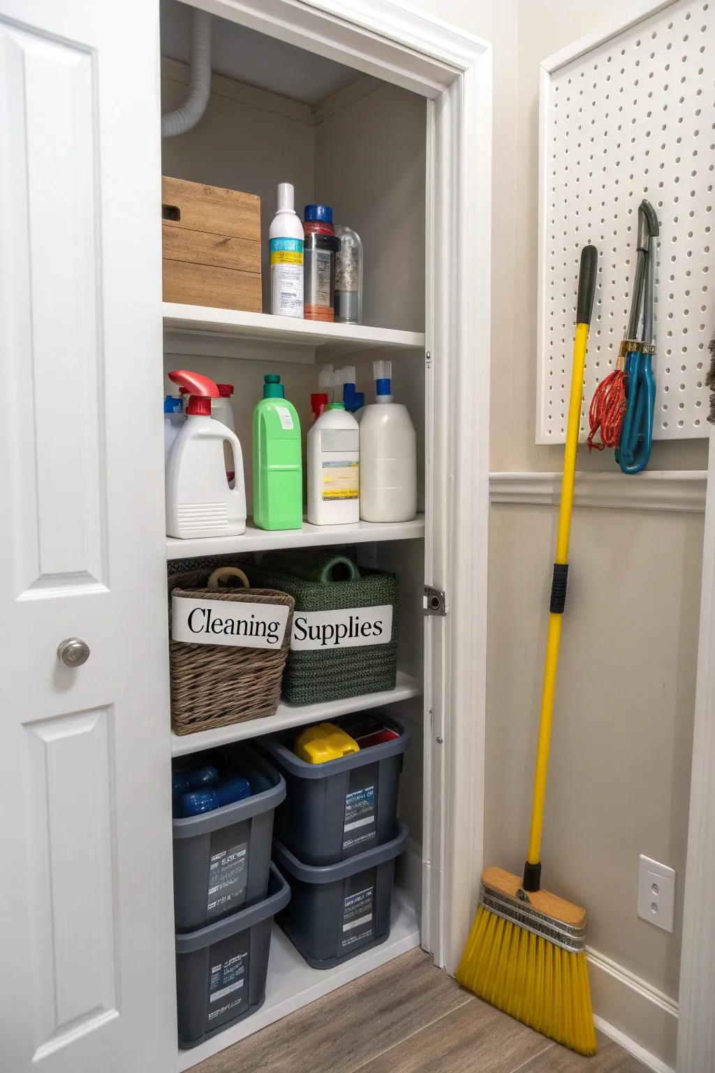 Changing old furniture can make your closet better for storage.