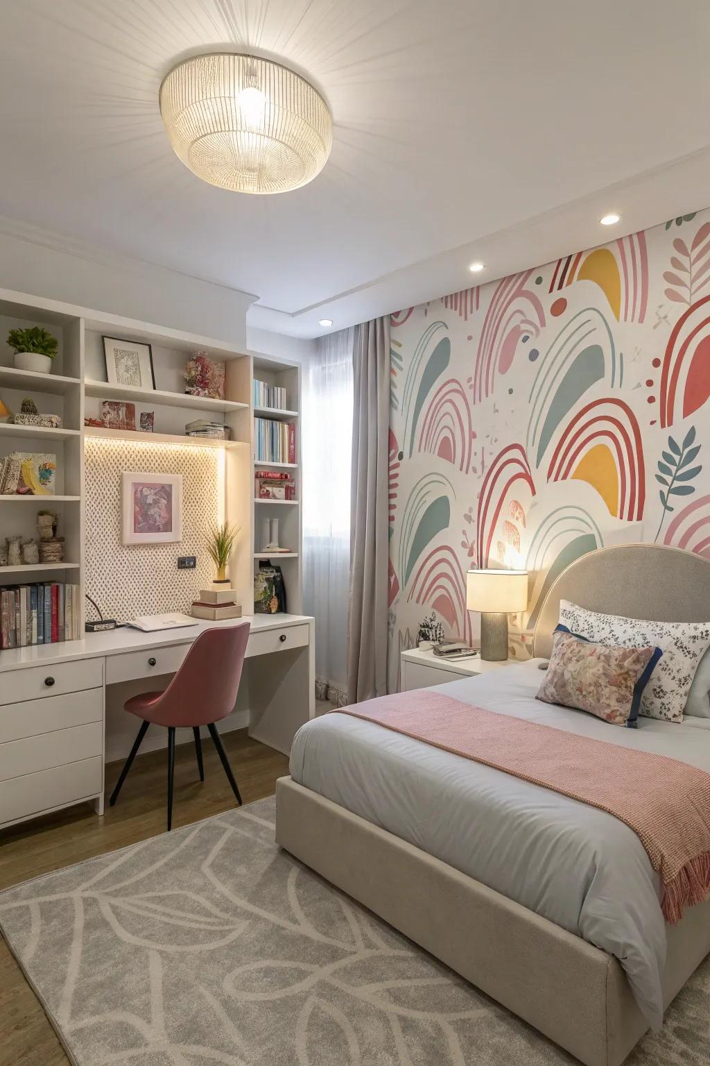 Abstract art ignites creativity and modernity.