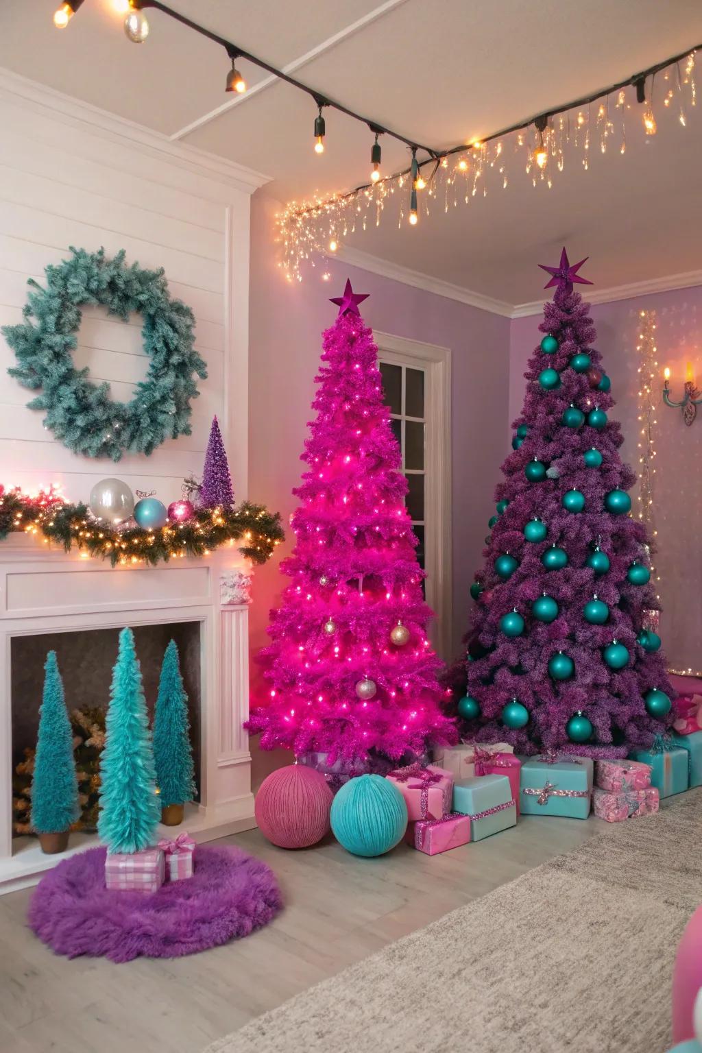 Unexpected color combinations for a fresh holiday look