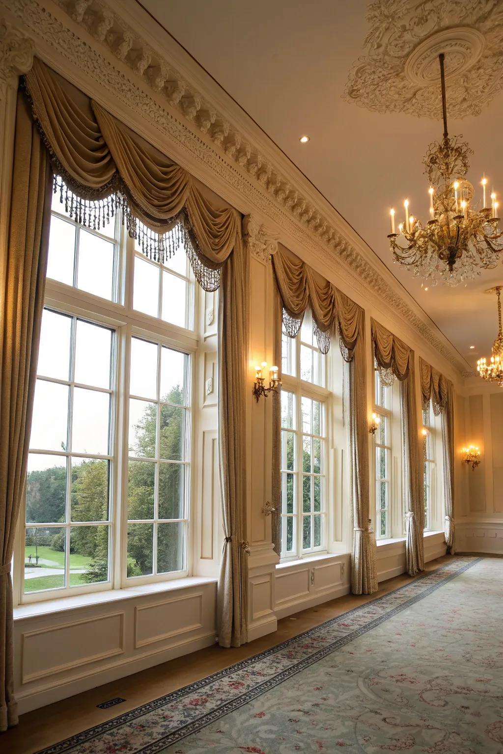 Pelmet boards offer a refined, sharpened finish.