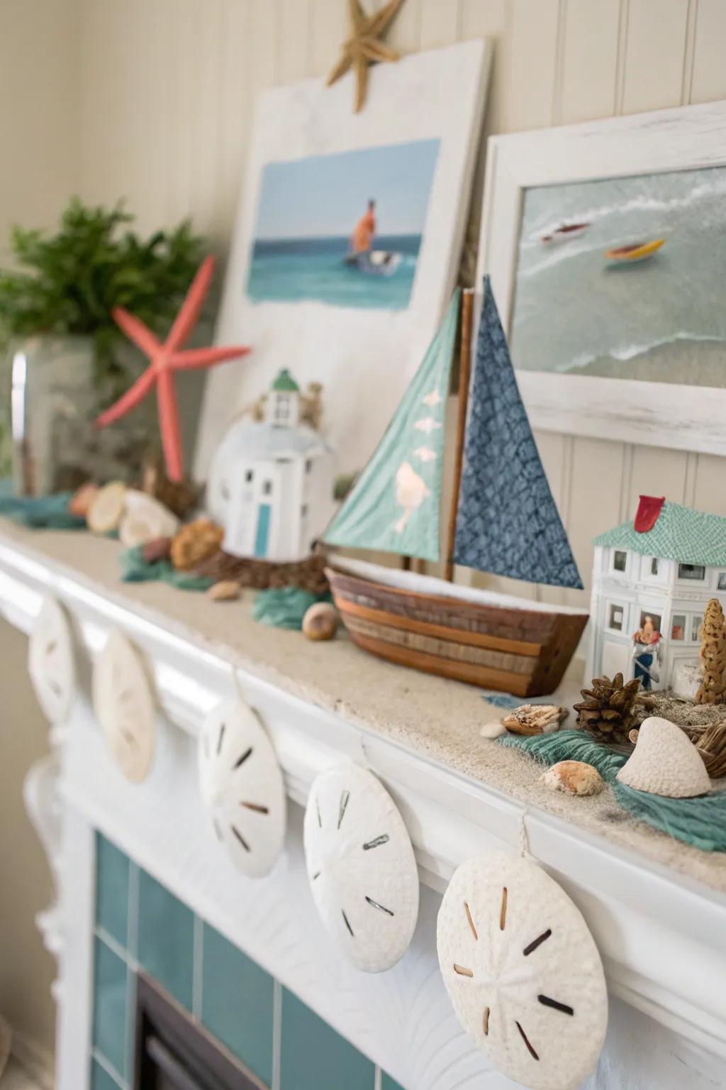 Introduce refinement to your shelf with coastal highlights.
