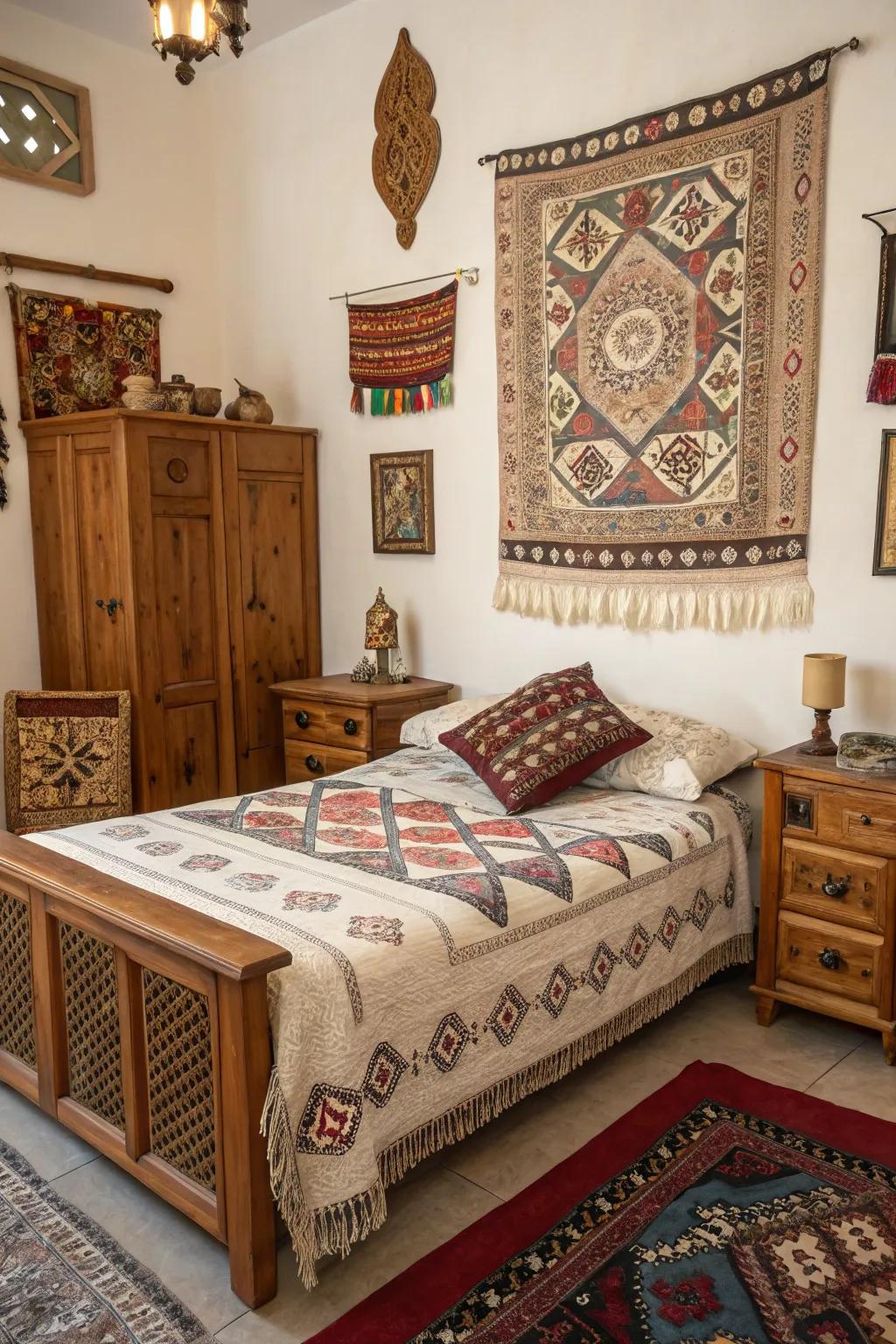 Cultural components introduce a distinctive, individual element to the chamber.