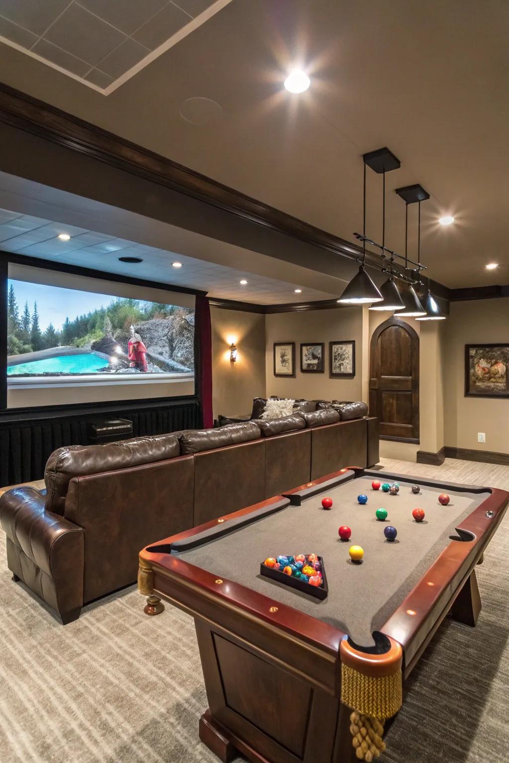 A multipurpose area optimizes your home's efficiency.