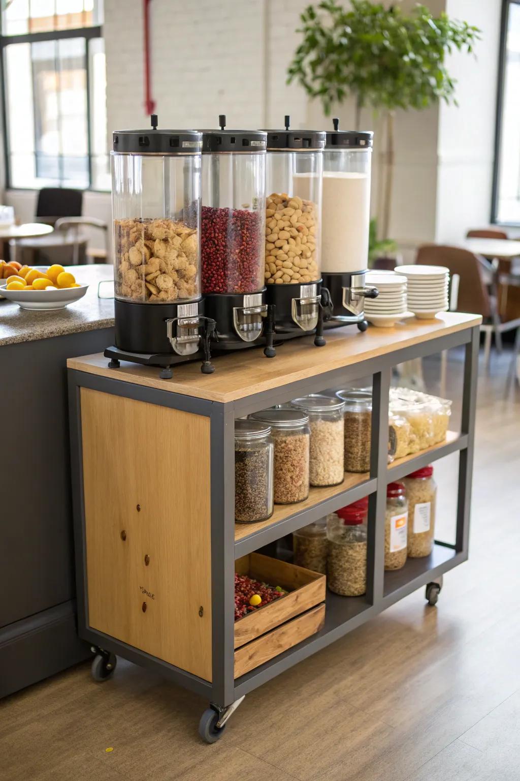 Easy-to-move choices are great for small spaces.