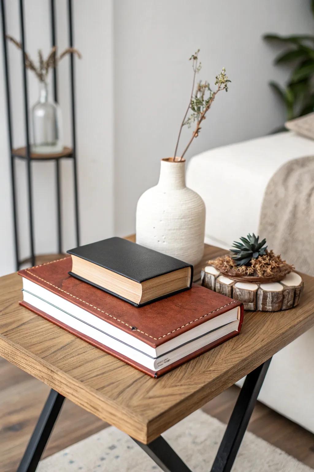 A minimalist approach provides a tidy and sophisticated aesthetic.