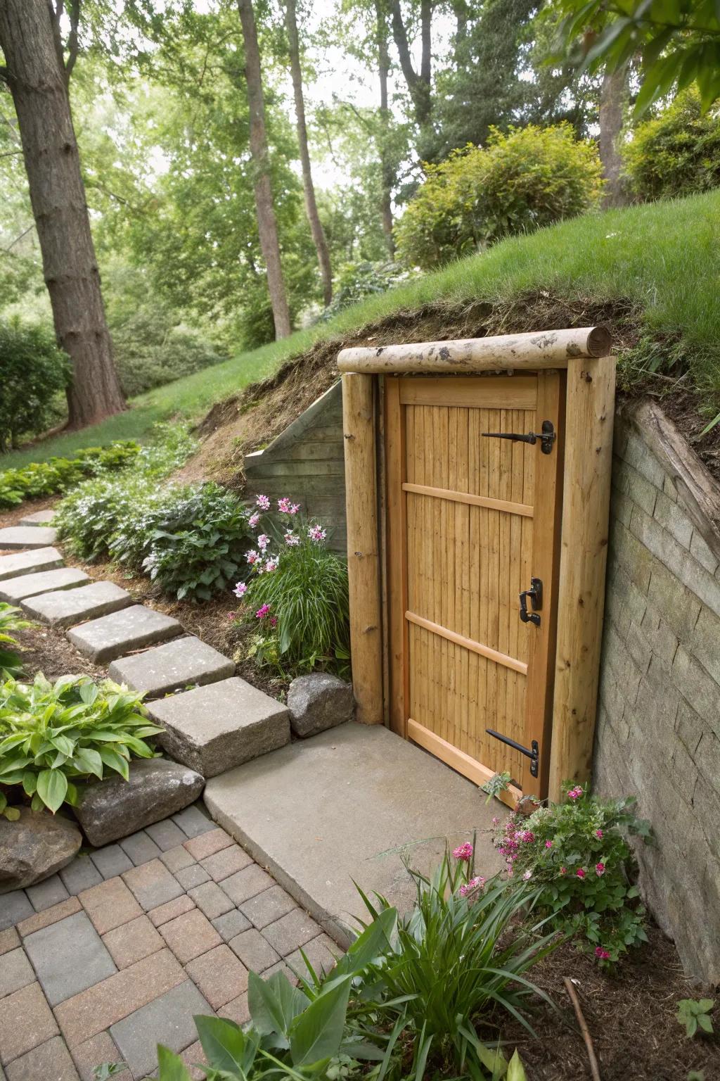 Eco-conscious resources like bamboo provide sustainability and aesthetic.