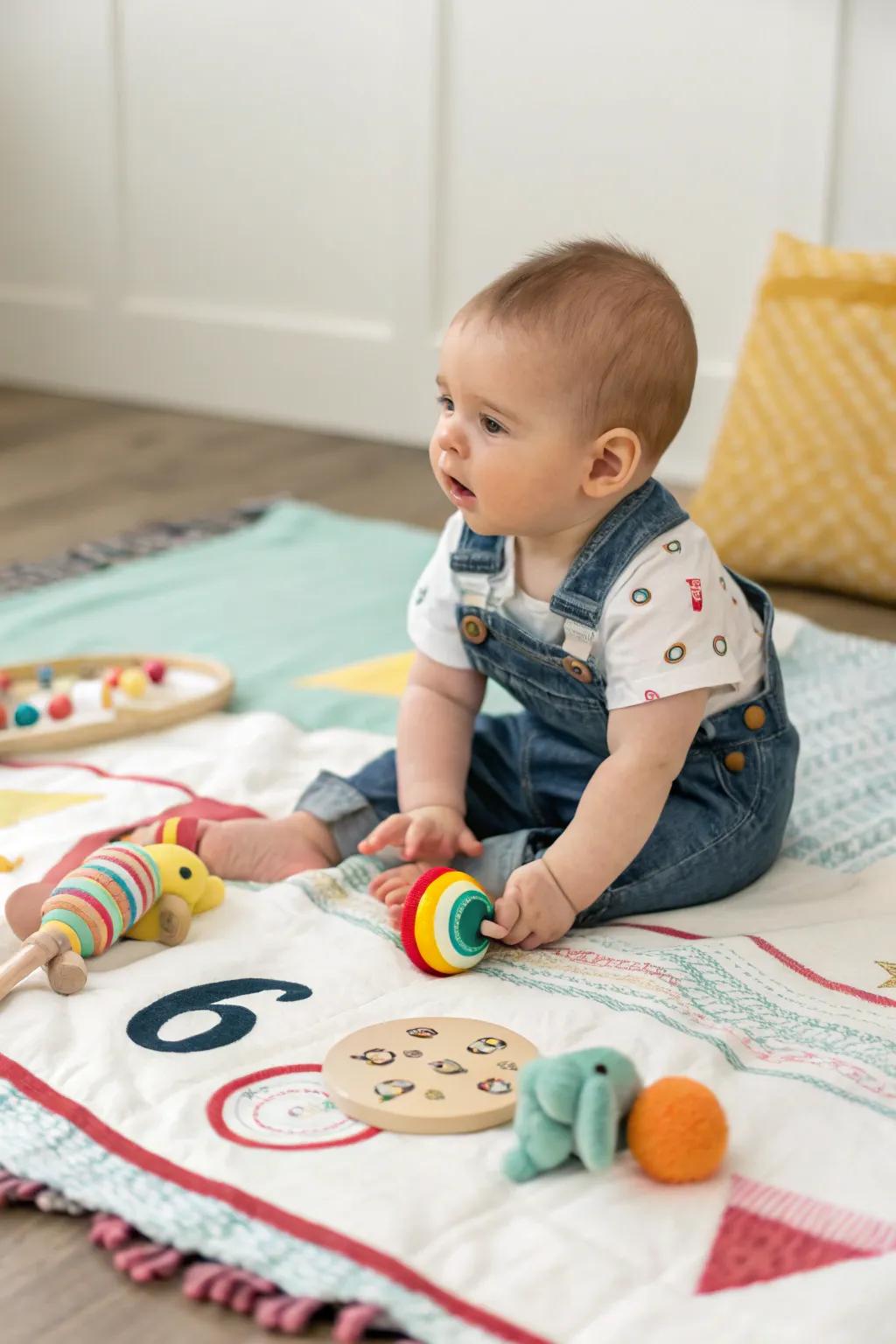 Marking milestones with style and simplicity.