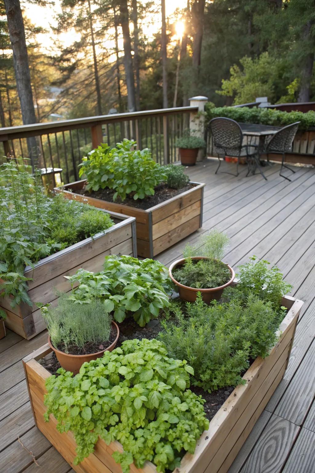 Grow styled gardens for culinary inspiration.