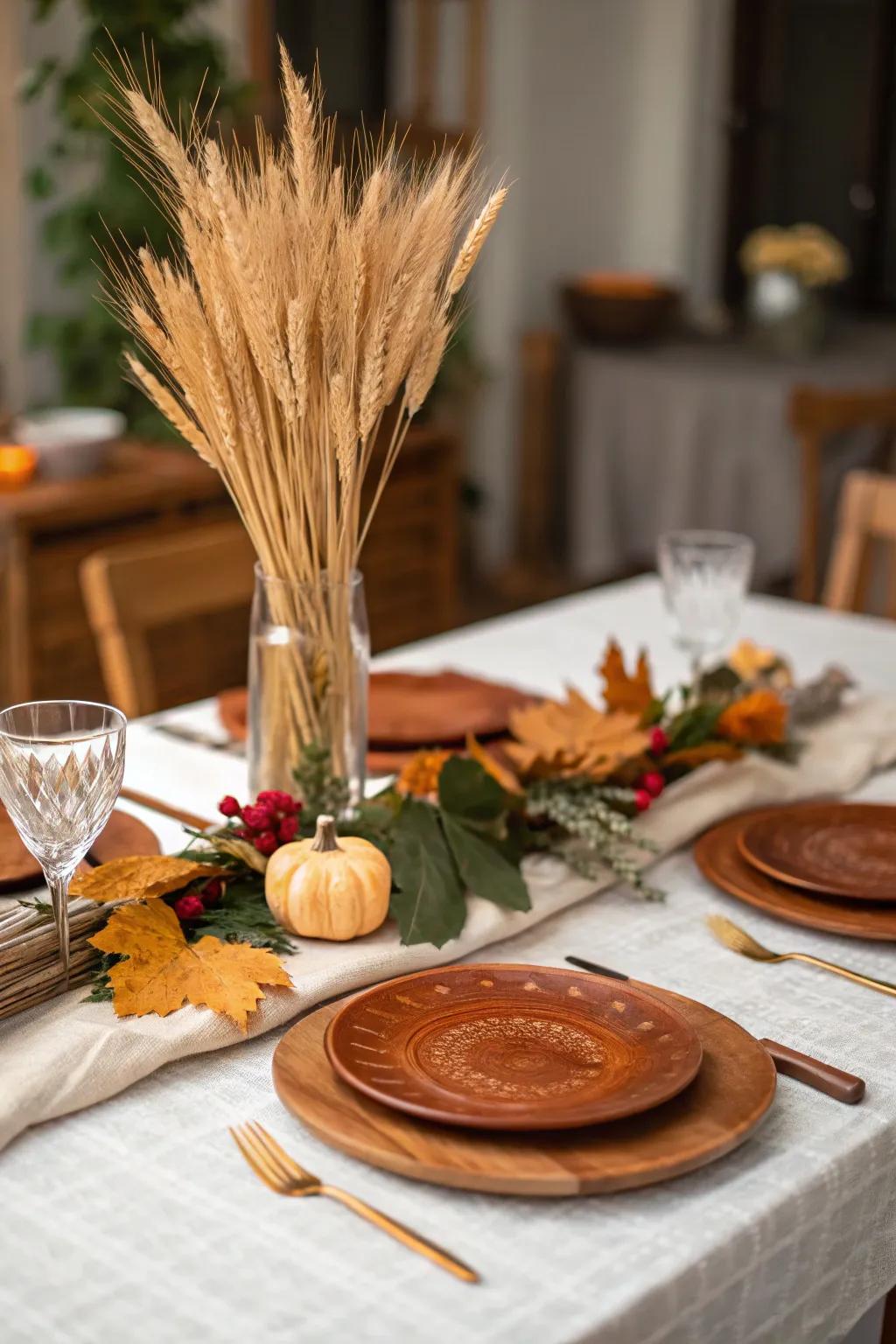 Harvest-themed table arrangements bring a rich and genuine fall sensation to your get-togethers.