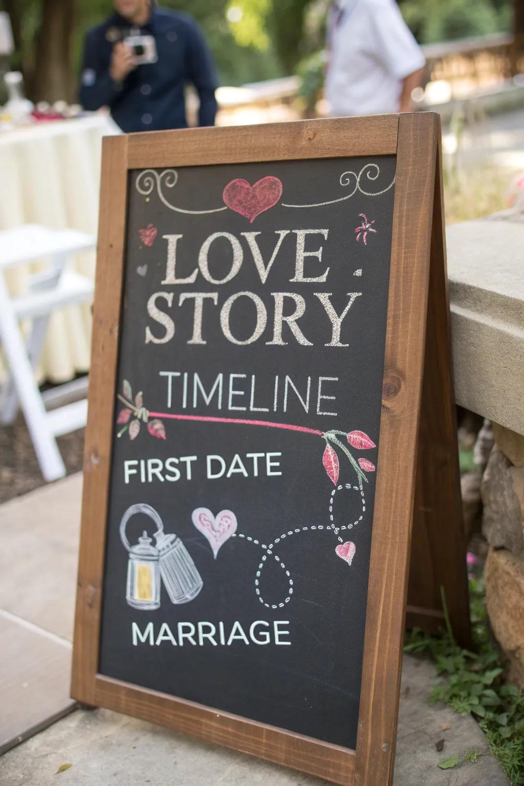 Record your affection through a schedule.