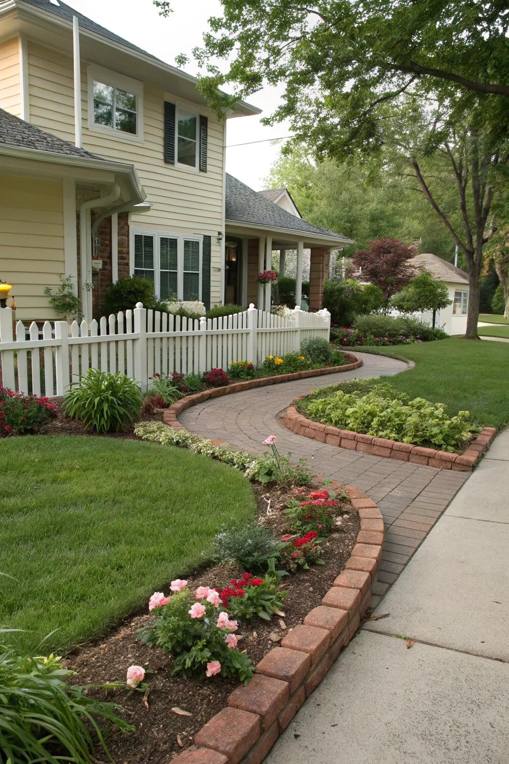 Ornamental edging brings order and style to garden borders.