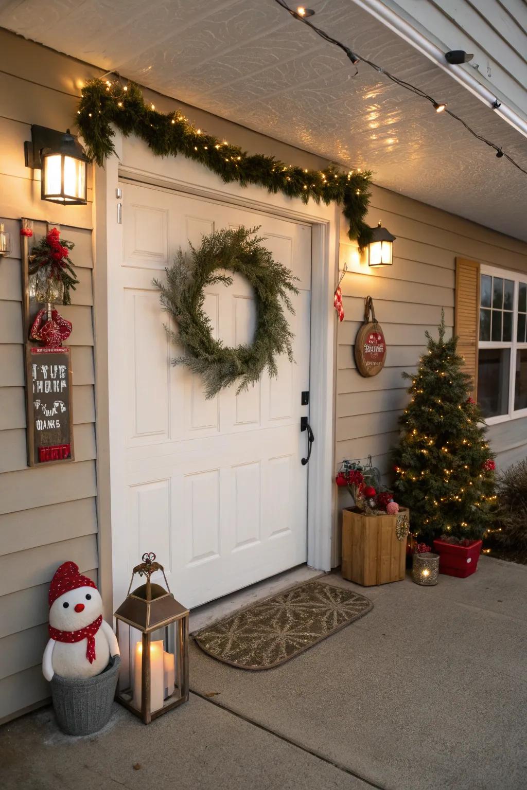Seasonal d&eacute;cor maintains your entryway's freshness and inviting nature.