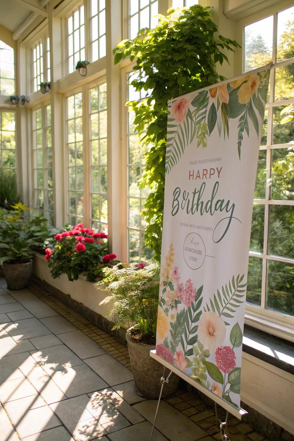 Organic-inspired themes bring freshness to birthday celebrations.