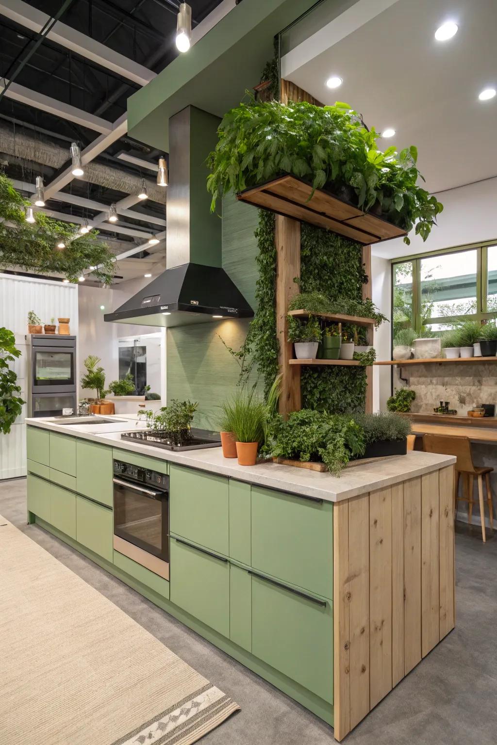 Eco-friendly range hoods combine sustainability with style.