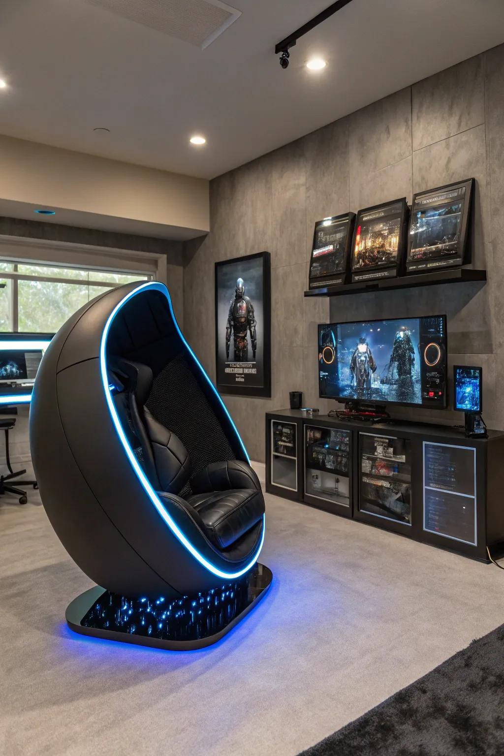 Step into the future with a future-looking shell seat.