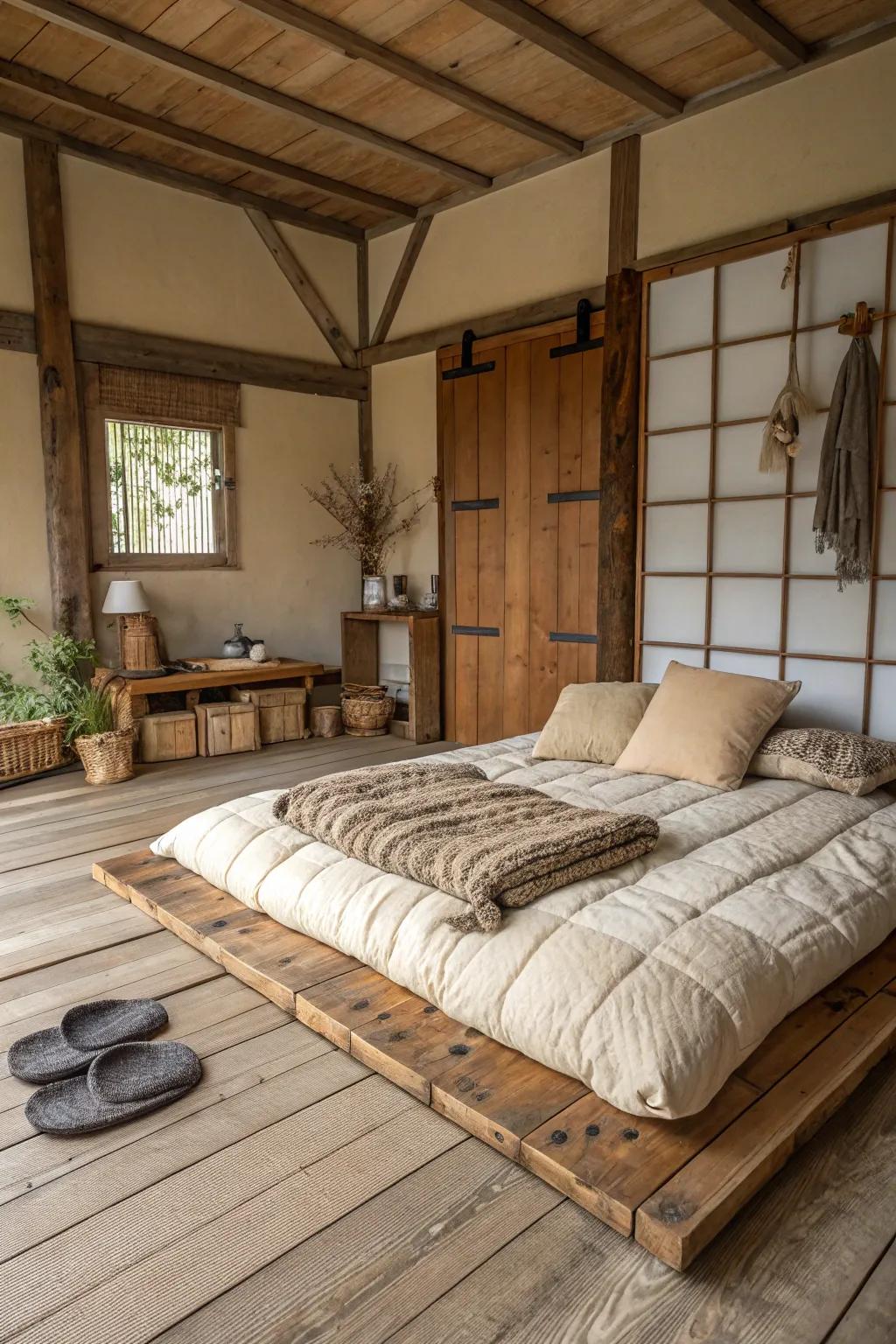 A country getaway radiates warmth.