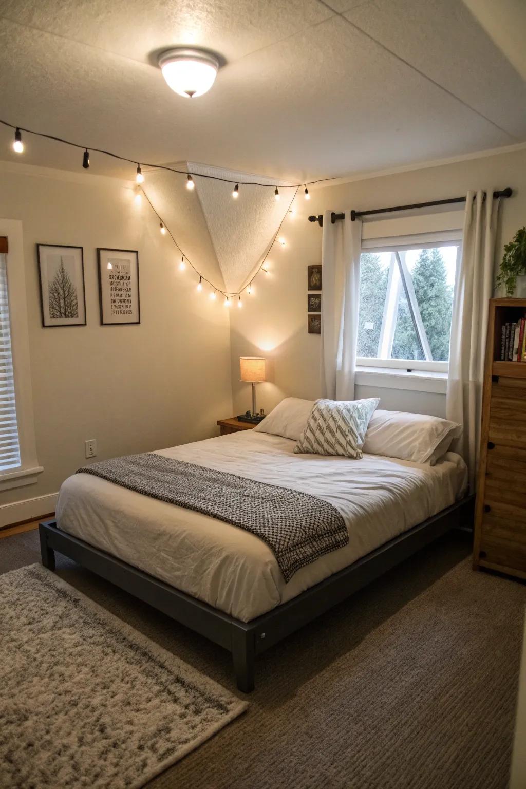 Frames boost room openness.