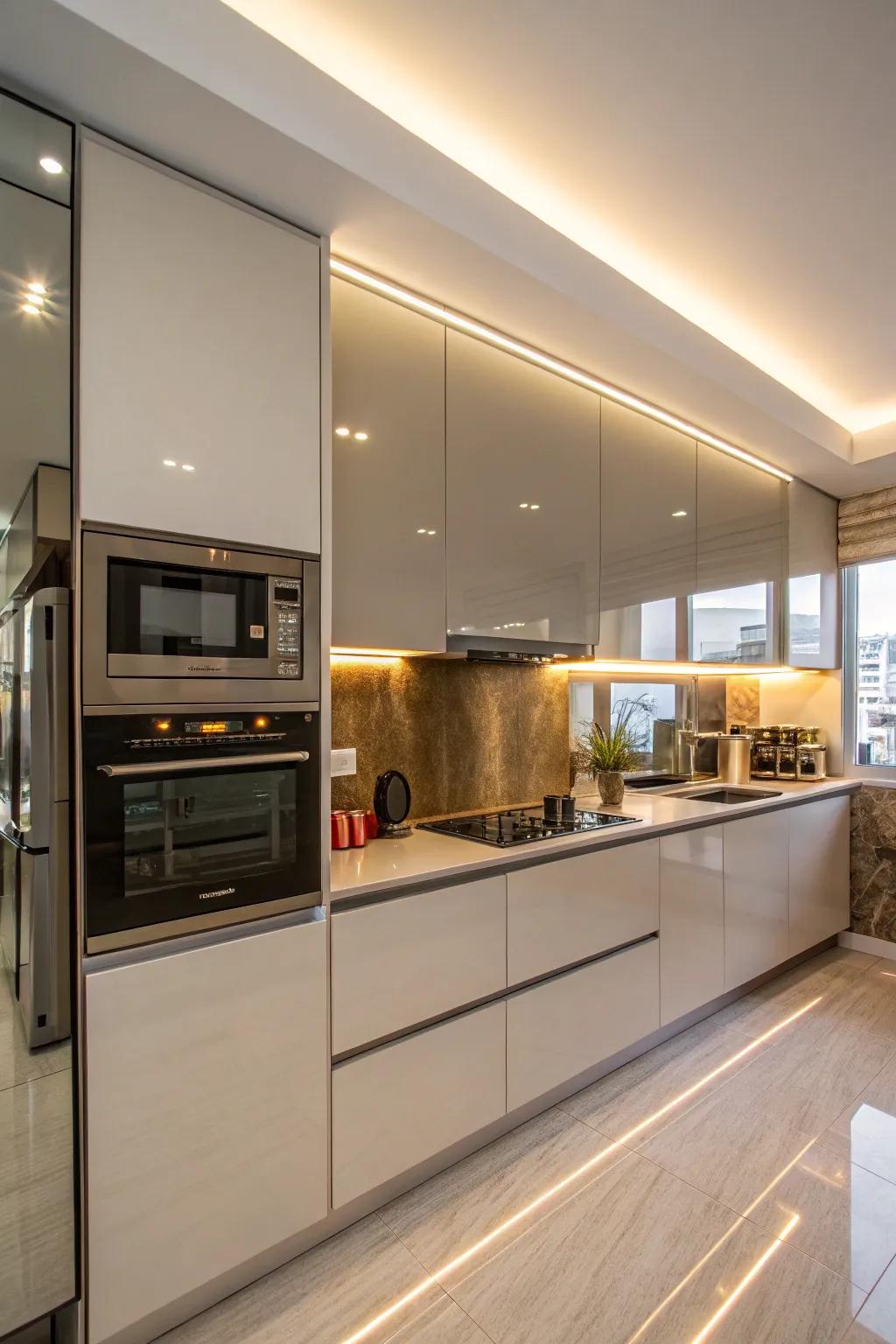 Reflector backings add sparkle and dimension.