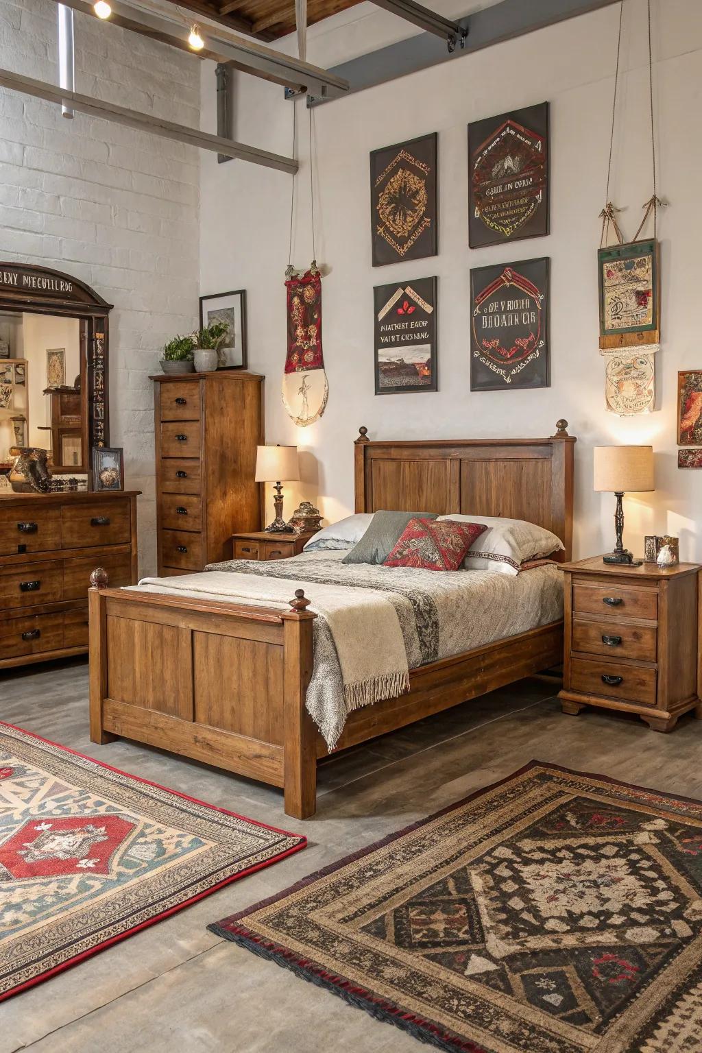 Special discoveries personalize and uplift your room.