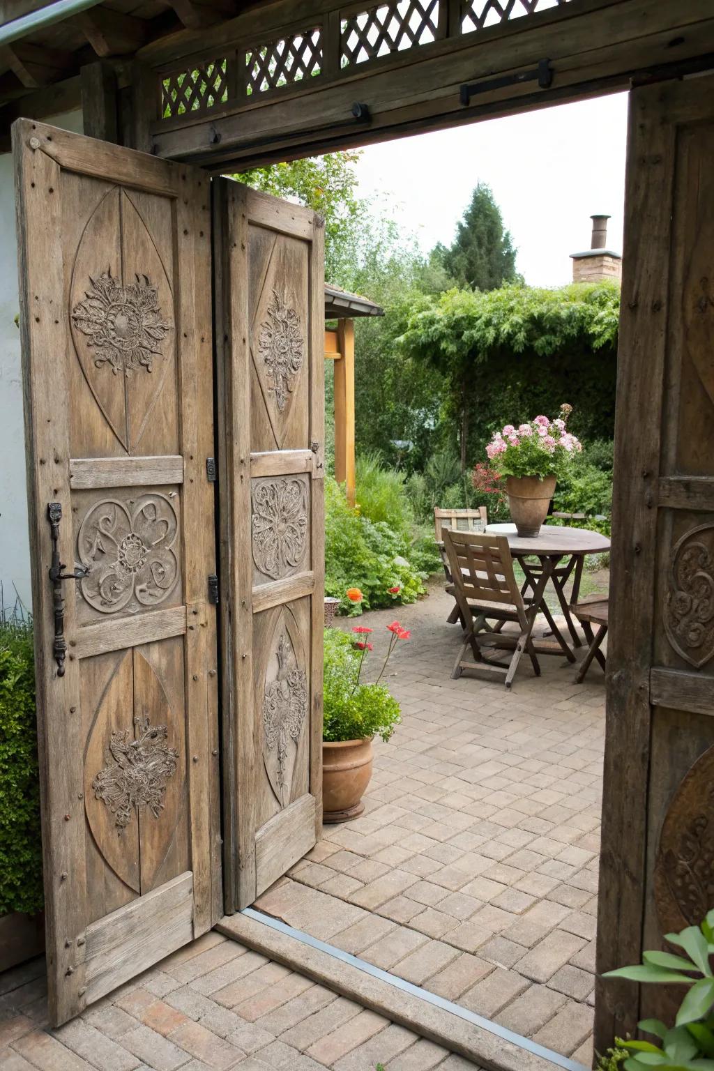 Rustic barn designs for a snug, welcoming ambiance.