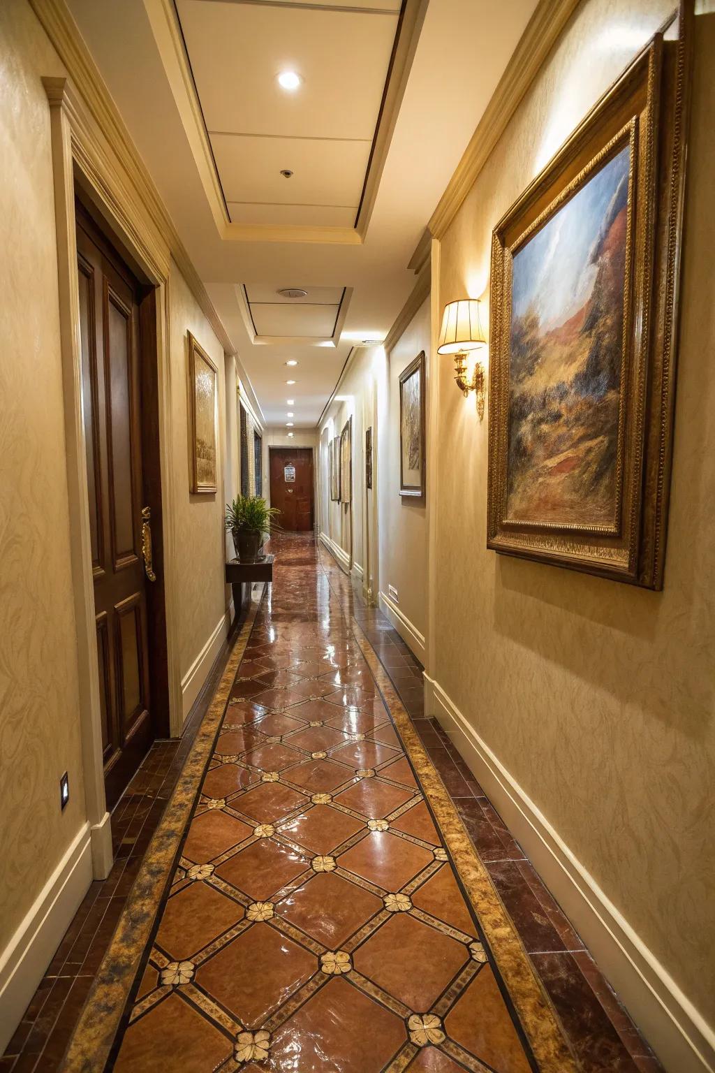 Hide provides a sophisticated and robust selection for small hallways.