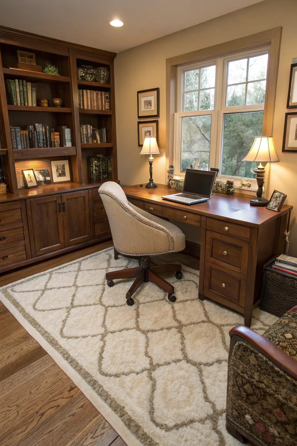 Enhance comfort with soft surface options.