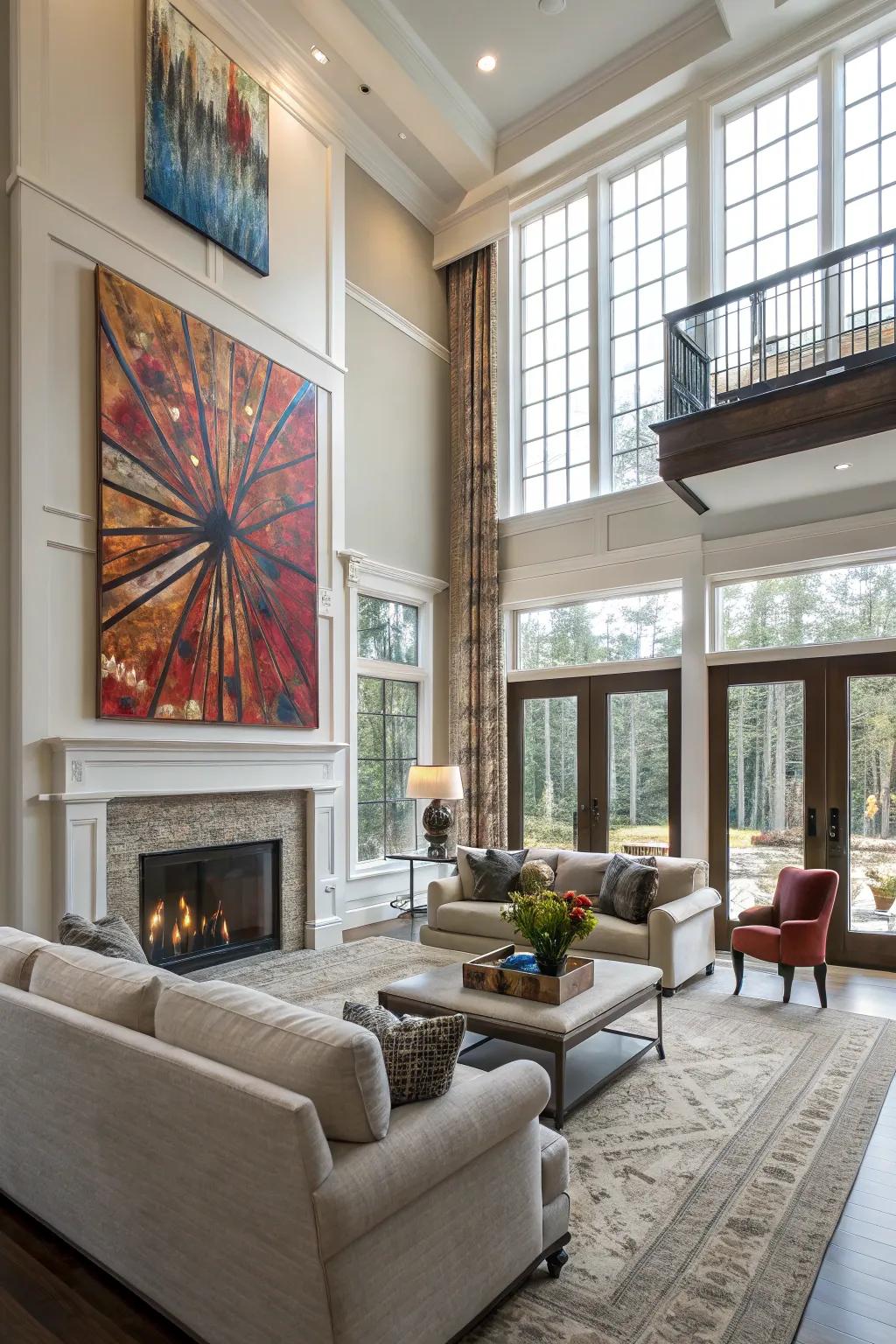 A statement piece infuses character and a focal point.