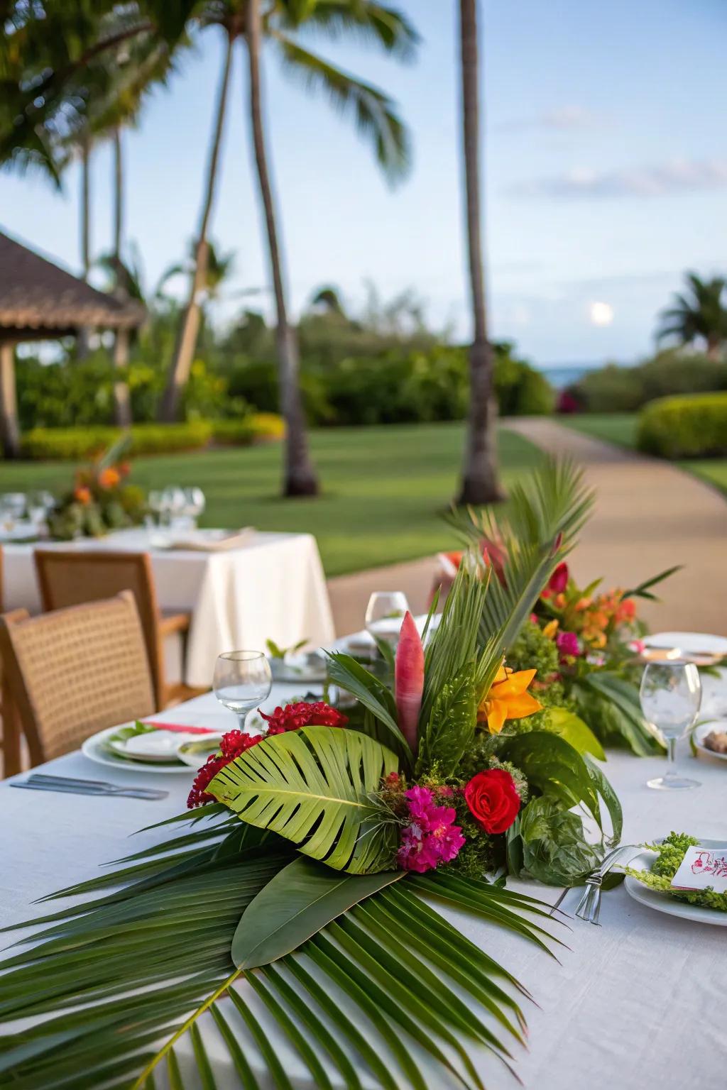 Feel refreshed using an exotic departure.