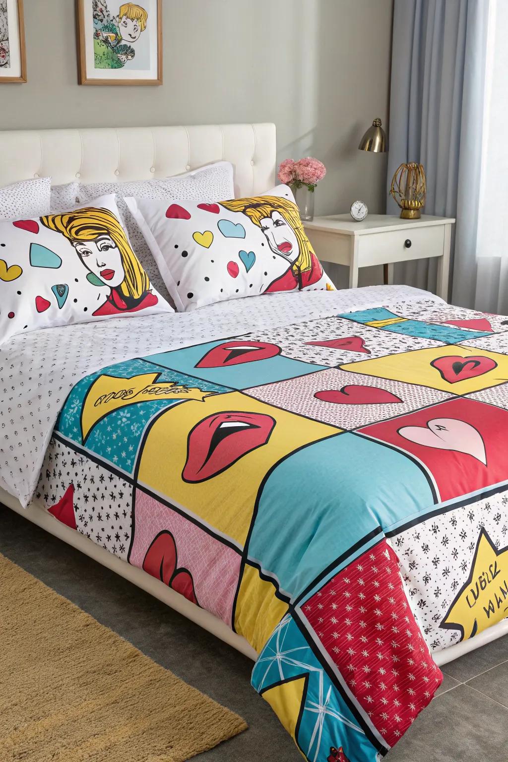 Fabrics that bring a playful energy.