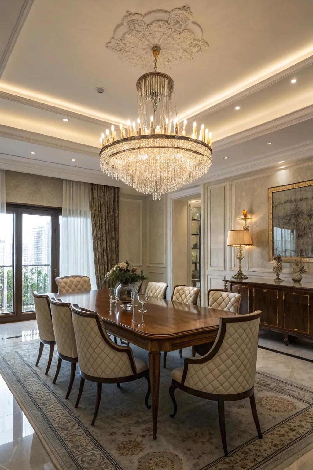 With magnificent ceiling lights, illuminate your space.