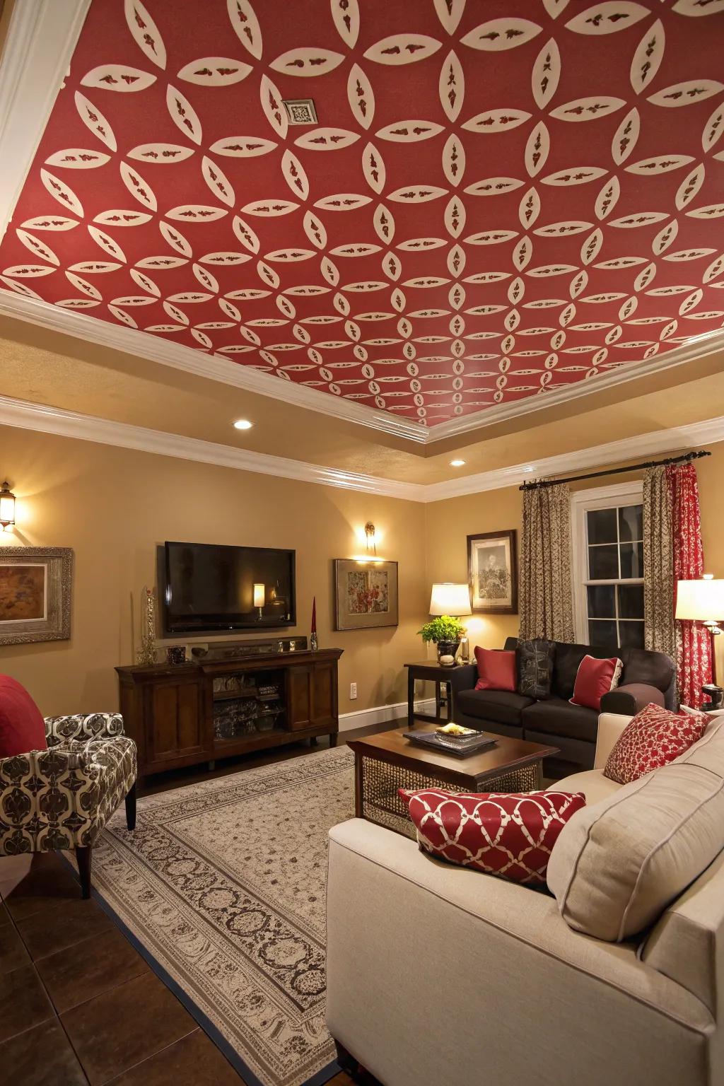 Unconventional top surface layouts can dramatically influence a space's ambiance.