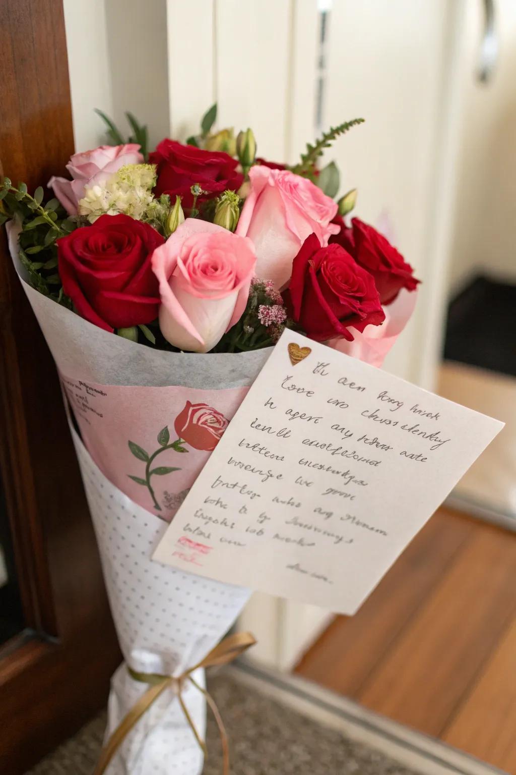 Individualized gift presentation for a special nuance.