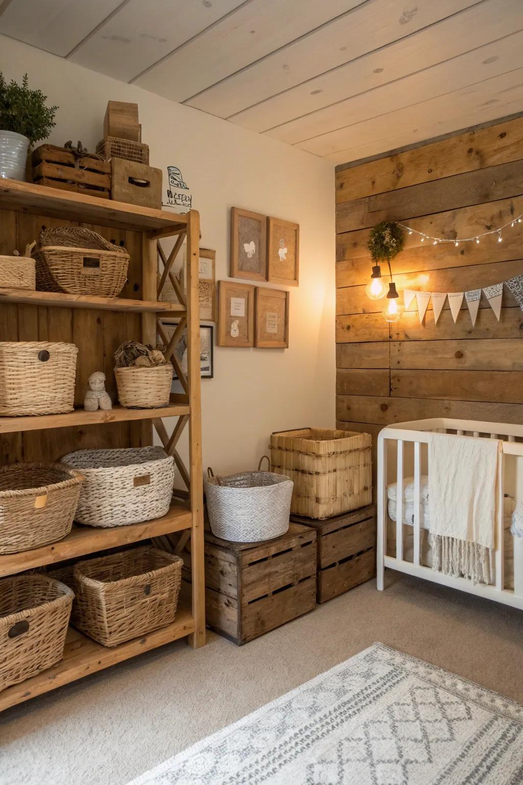 Country storage solutions that are stylish and practical.