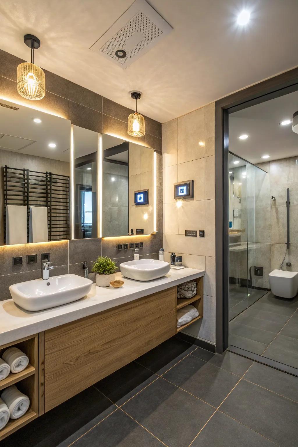 Smart systems for a modern feel.