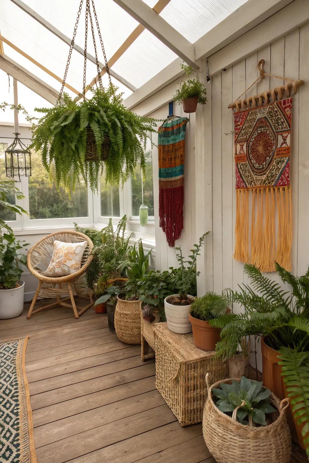 Themed decor brings cohesion and personality to your conservatory.