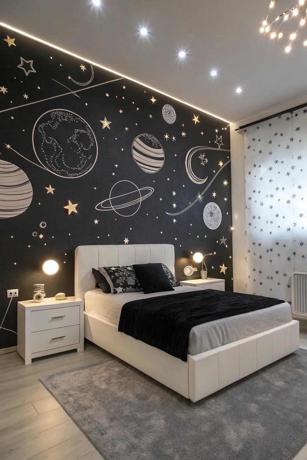 A calm, tranquil ambiance featuring a balanced color scheme enhances relaxation.