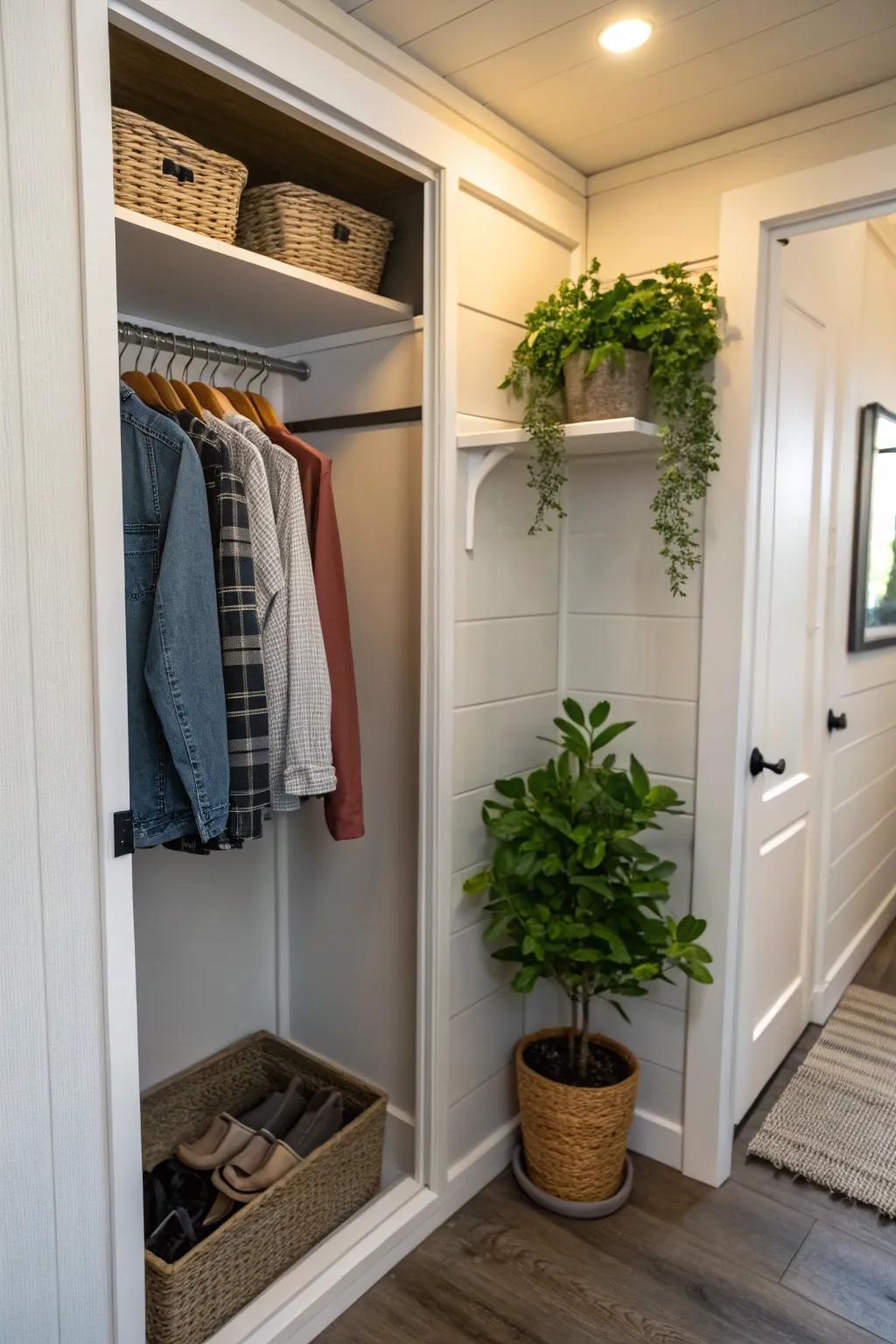 Bringing nature indoors.