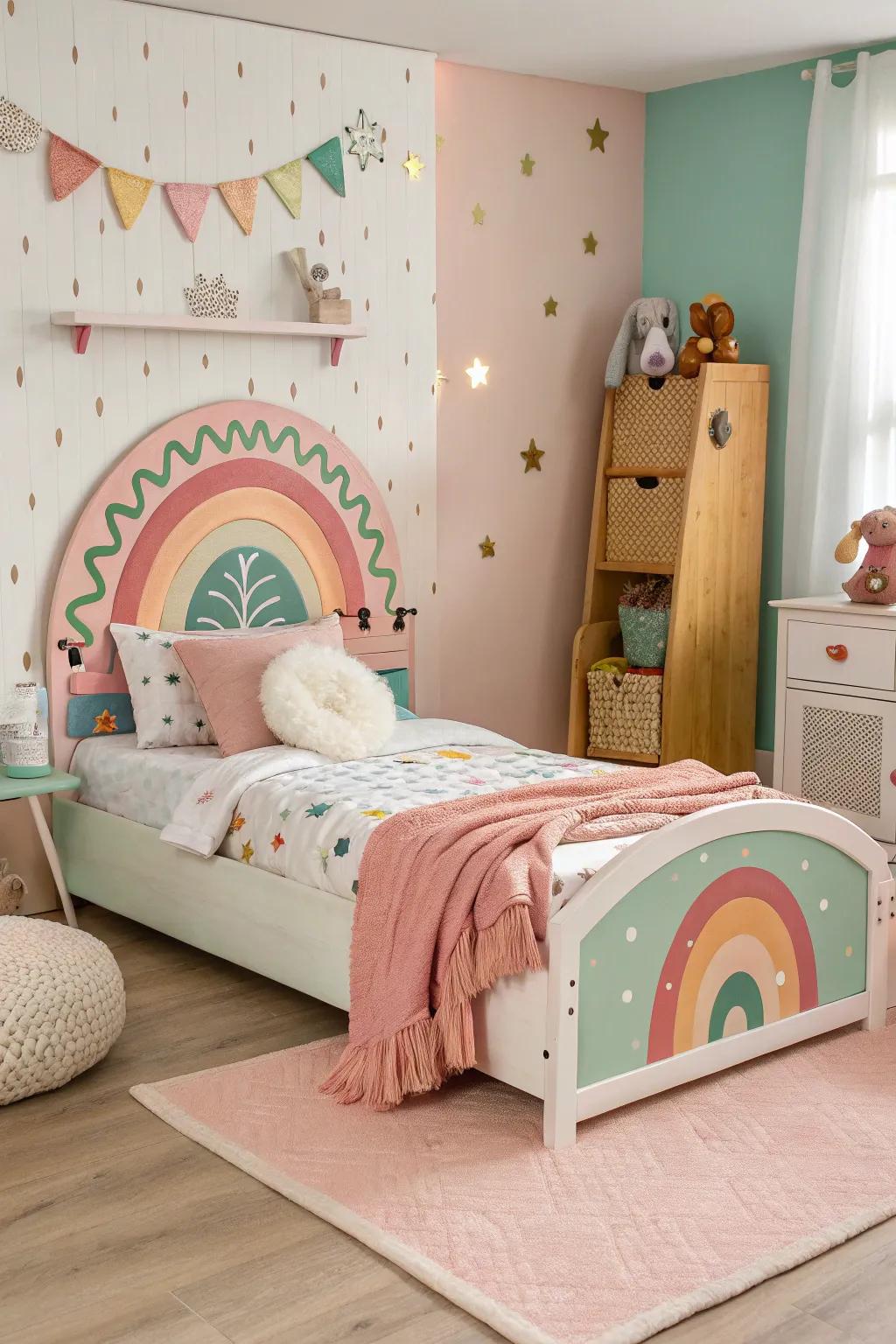 Inventive headboards standing out.